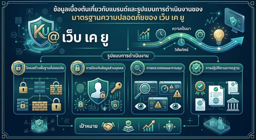 มาตรฐานความปลอดภัยของ เว็บ เค ยู